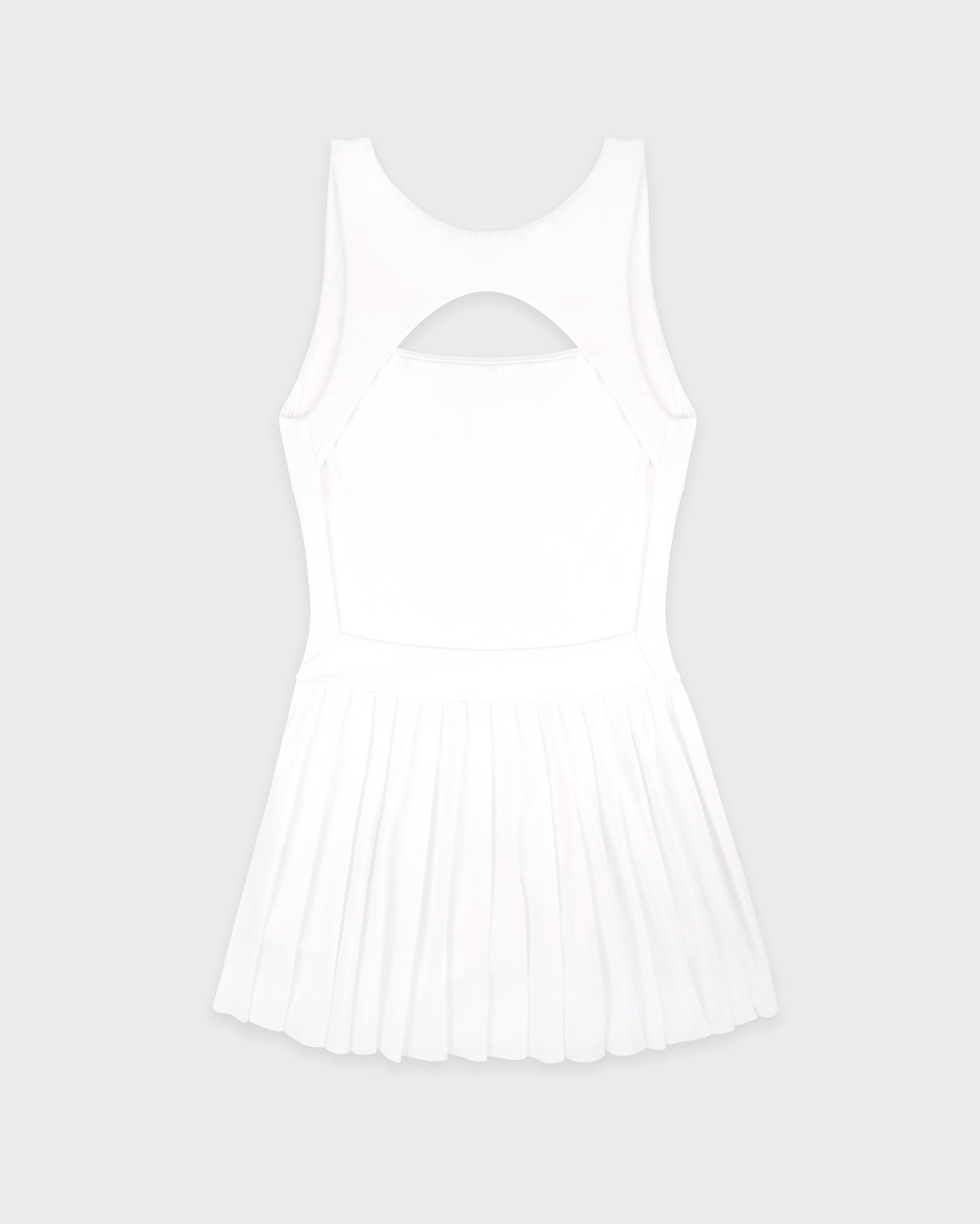Robe de tennis au logo emblématique - Blanc