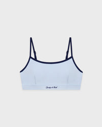 Soutien-gorge de sport Signature Logo - Ciel/Bleu marine