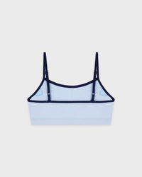 Soutien-gorge de sport Signature Logo - Ciel/Bleu marine
