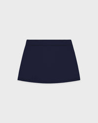 Jupe de tennis Signature Logo - Bleu marine/Blanc