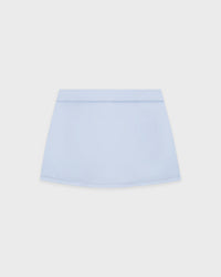 Jupe de tennis Signature Logo - Ciel/Bleu marine