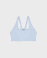 Soutien-gorge de sport Signature Logo - Ciel
