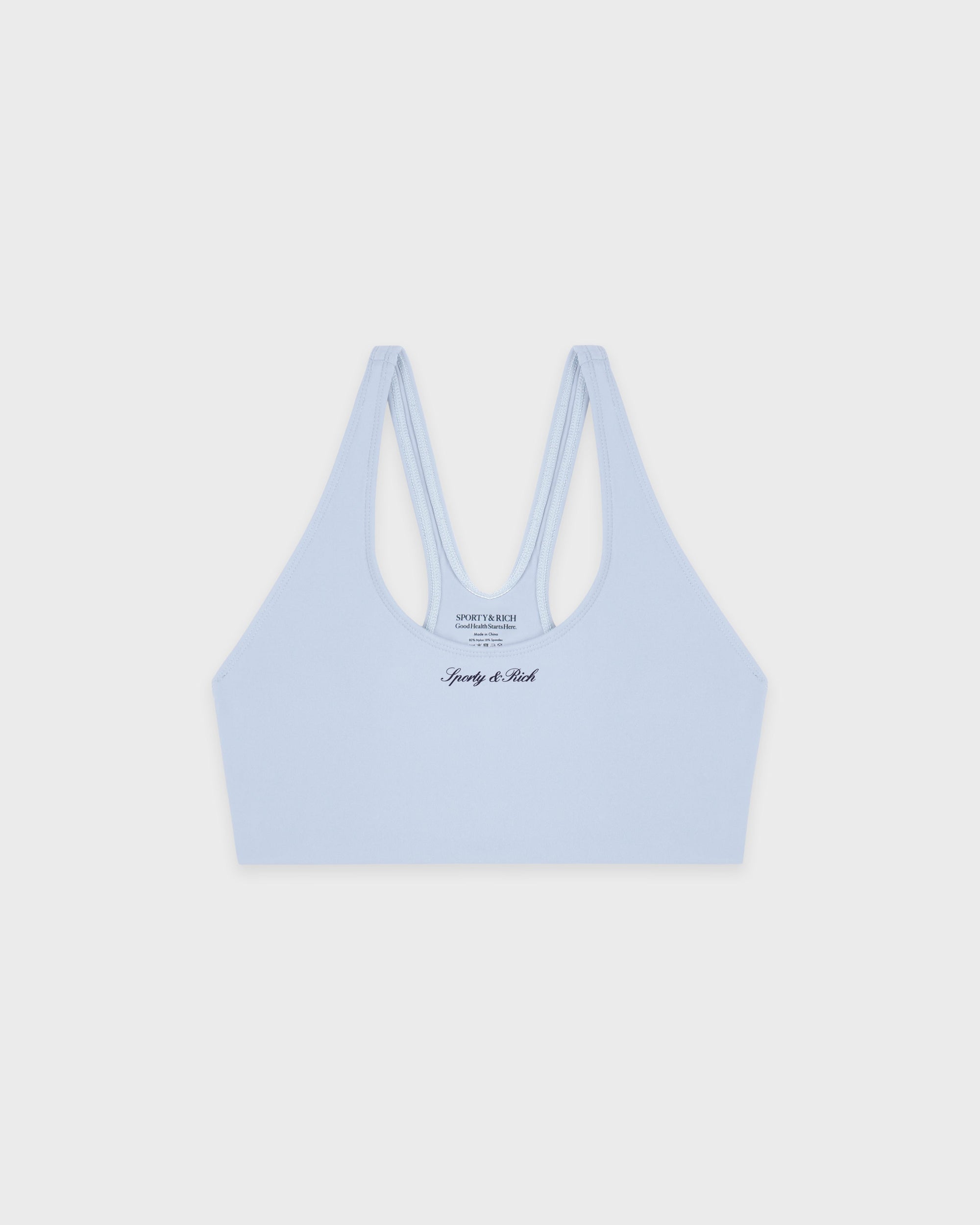 Soutien-gorge de sport Signature Logo - Ciel