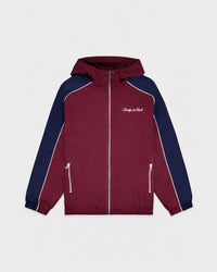 Veste de sport à logo emblématique - Bordeaux/Blanc/Bleu marine