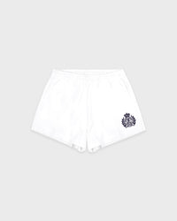 Short Disco NY Crest brodé - Blanc