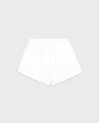 Short Disco NY Crest brodé - Blanc