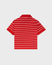 Polo à logo emblématique - Rubis