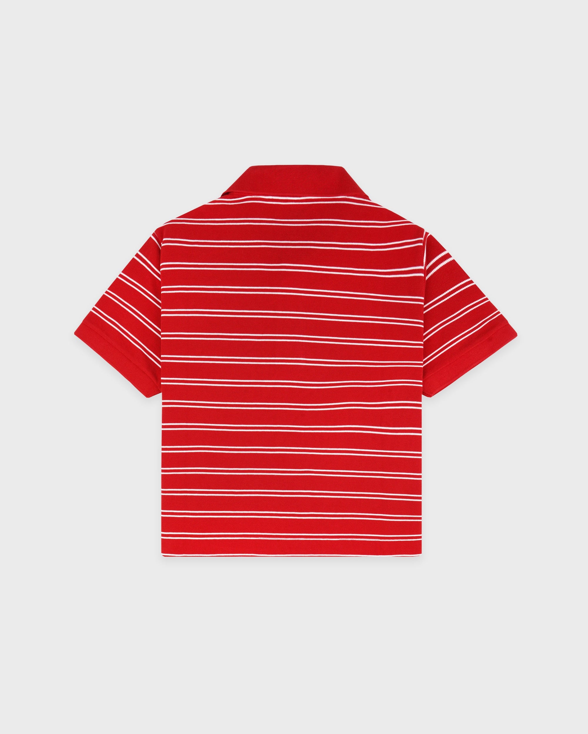Polo à logo emblématique - Rubis