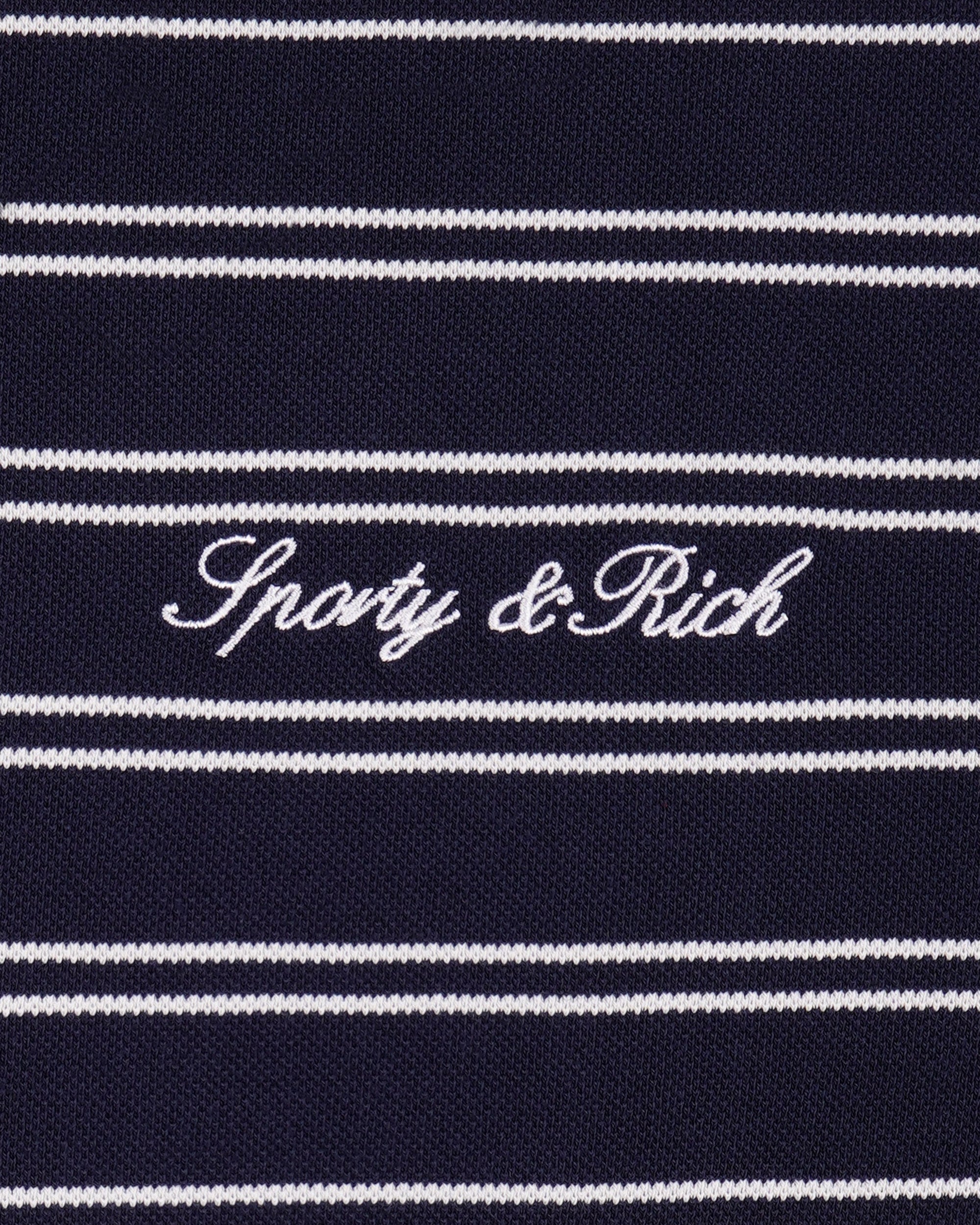 Short ultra-court avec logo Signature - Bleu marine foncé