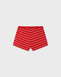 Short à logo signature - Rubis