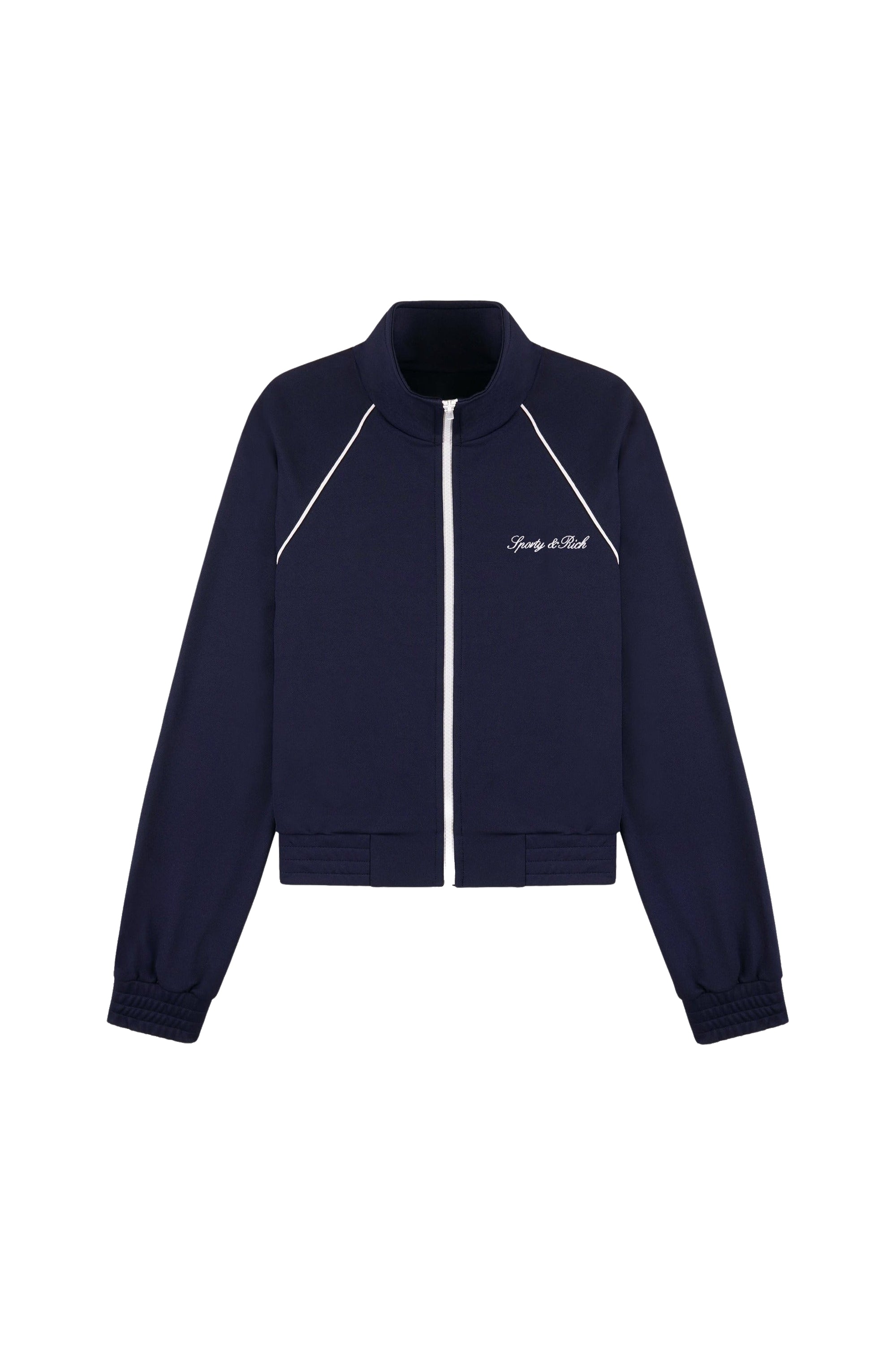 Veste de sport rétro à logo Signature - Bleu Marine Foncé