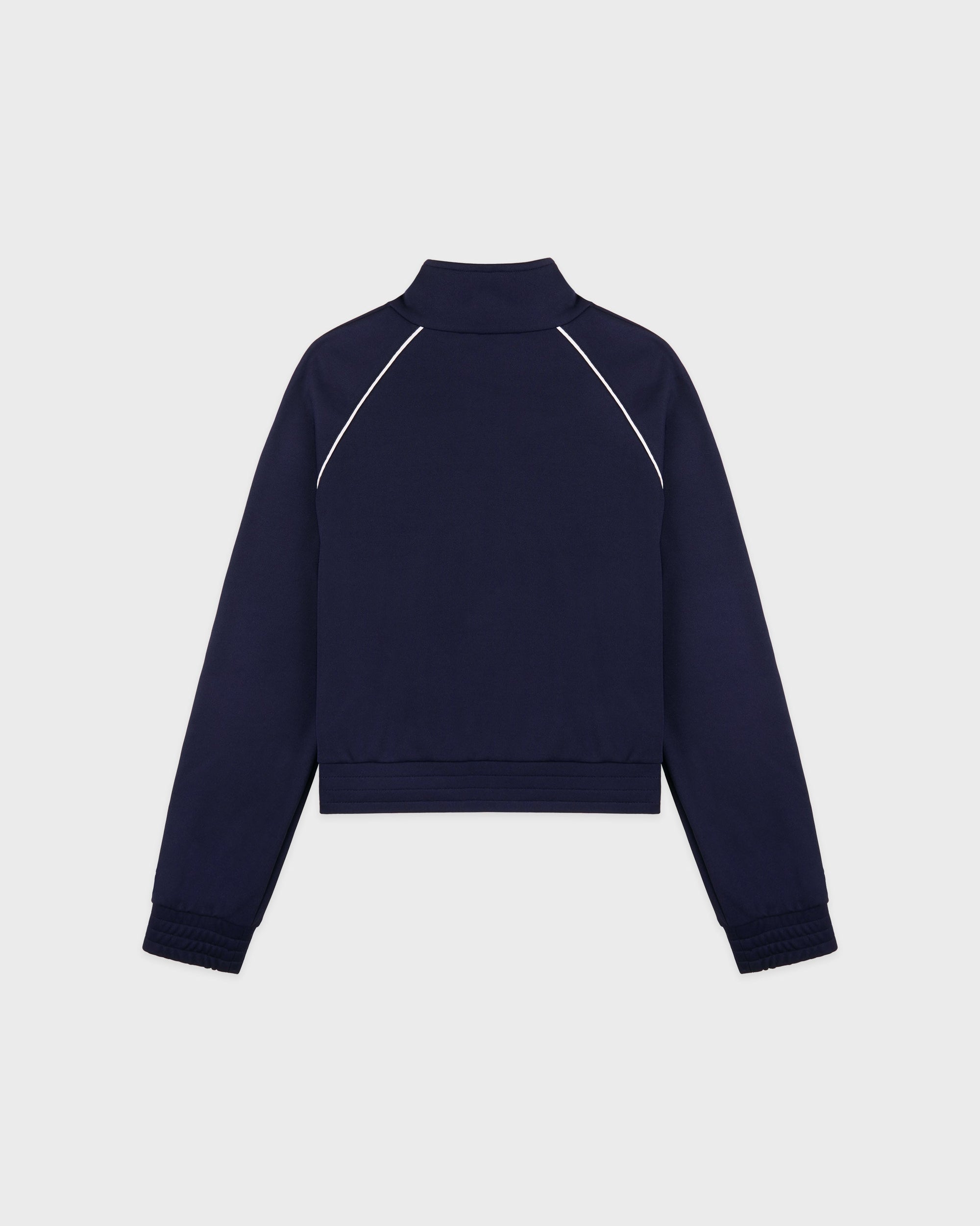 Veste de sport rétro avec logo Signature - Bleu marine foncé