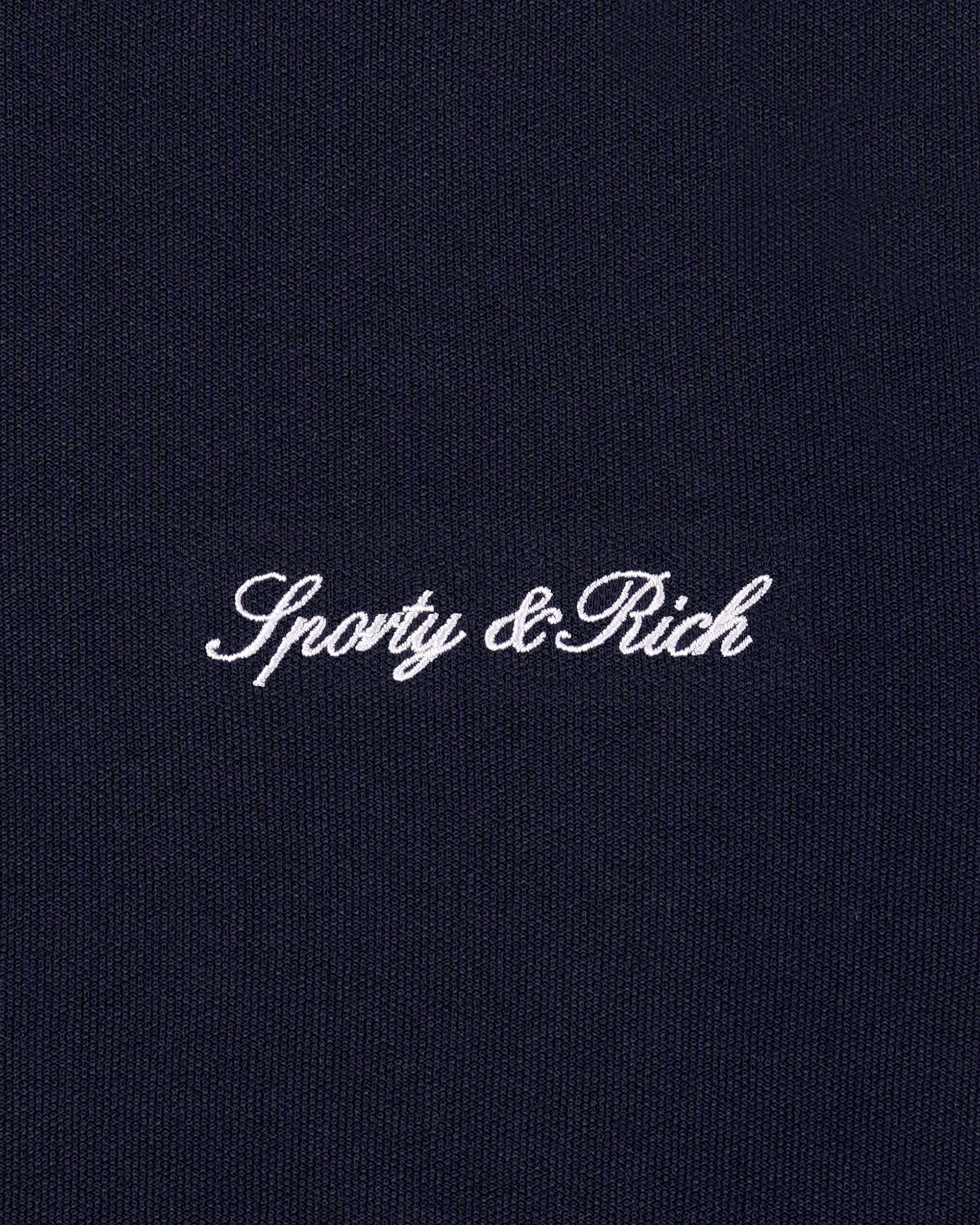 Veste de sport rétro avec logo Signature - Bleu marine foncé