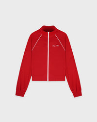Veste de sport rétro avec logo Signature - Rubis