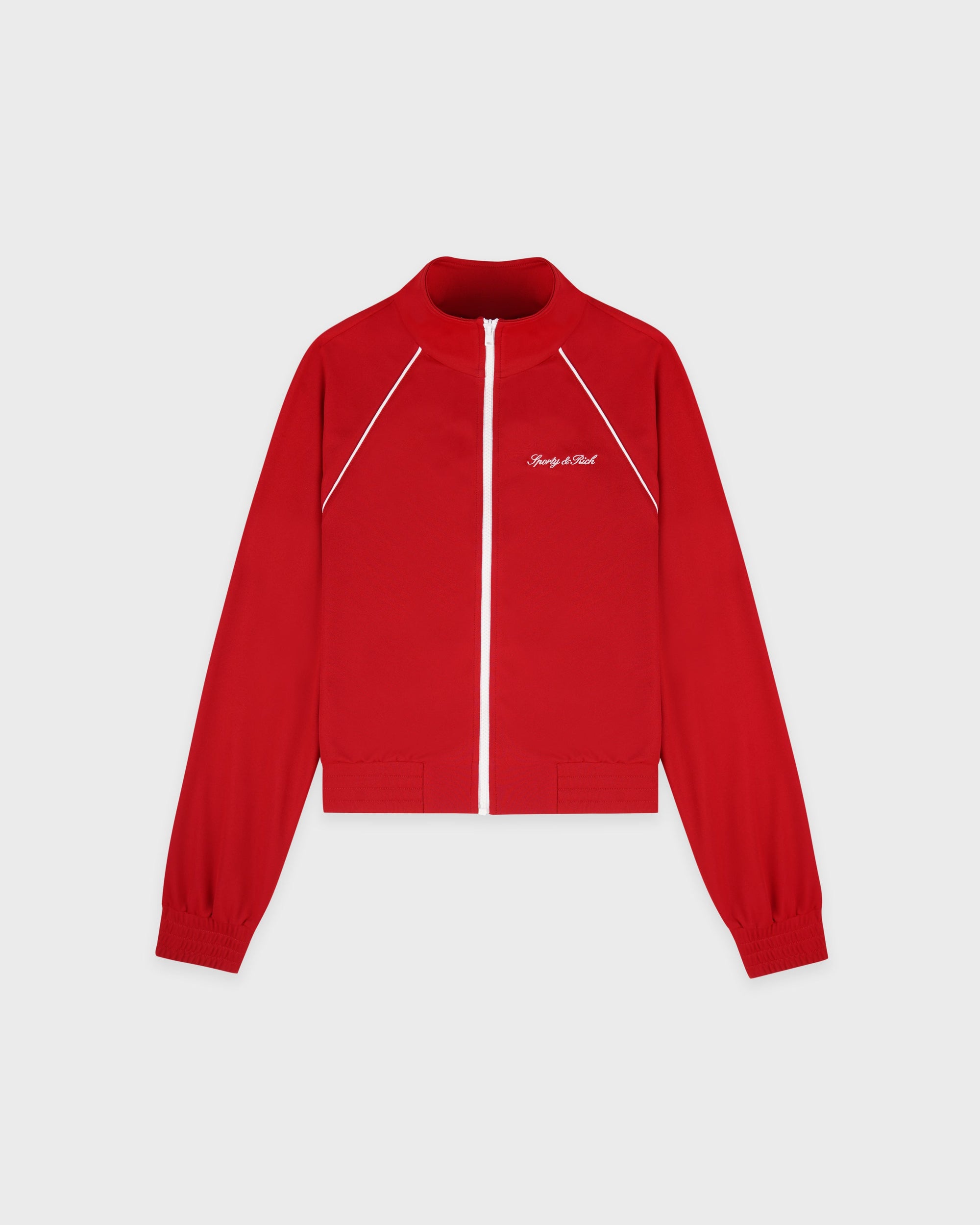 Veste de sport rétro avec logo Signature - Rubis