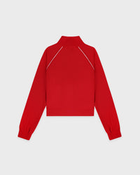 Veste de sport rétro avec logo Signature - Rubis