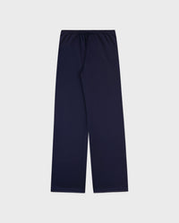 Pantalon de survêtement rétro avec logo Signature - Bleu marine foncé