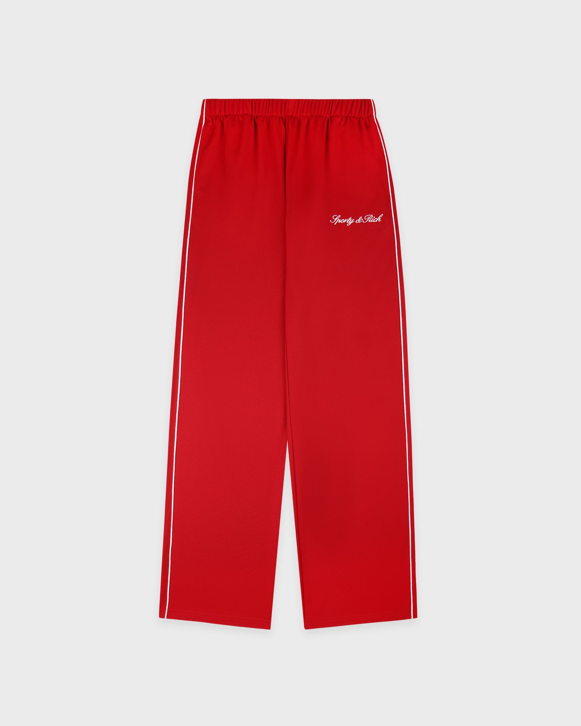 Pantalon de sport rétro avec logo Signature - Rubis