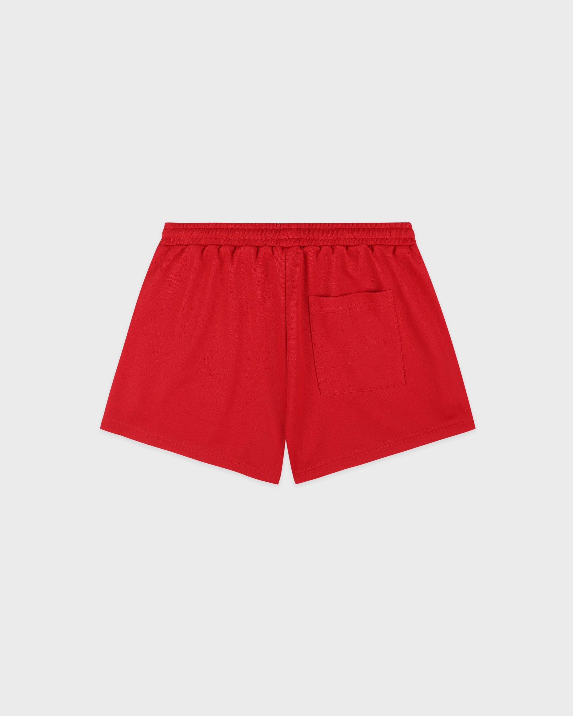 Short de sport rétro Signature Logo - Rubis