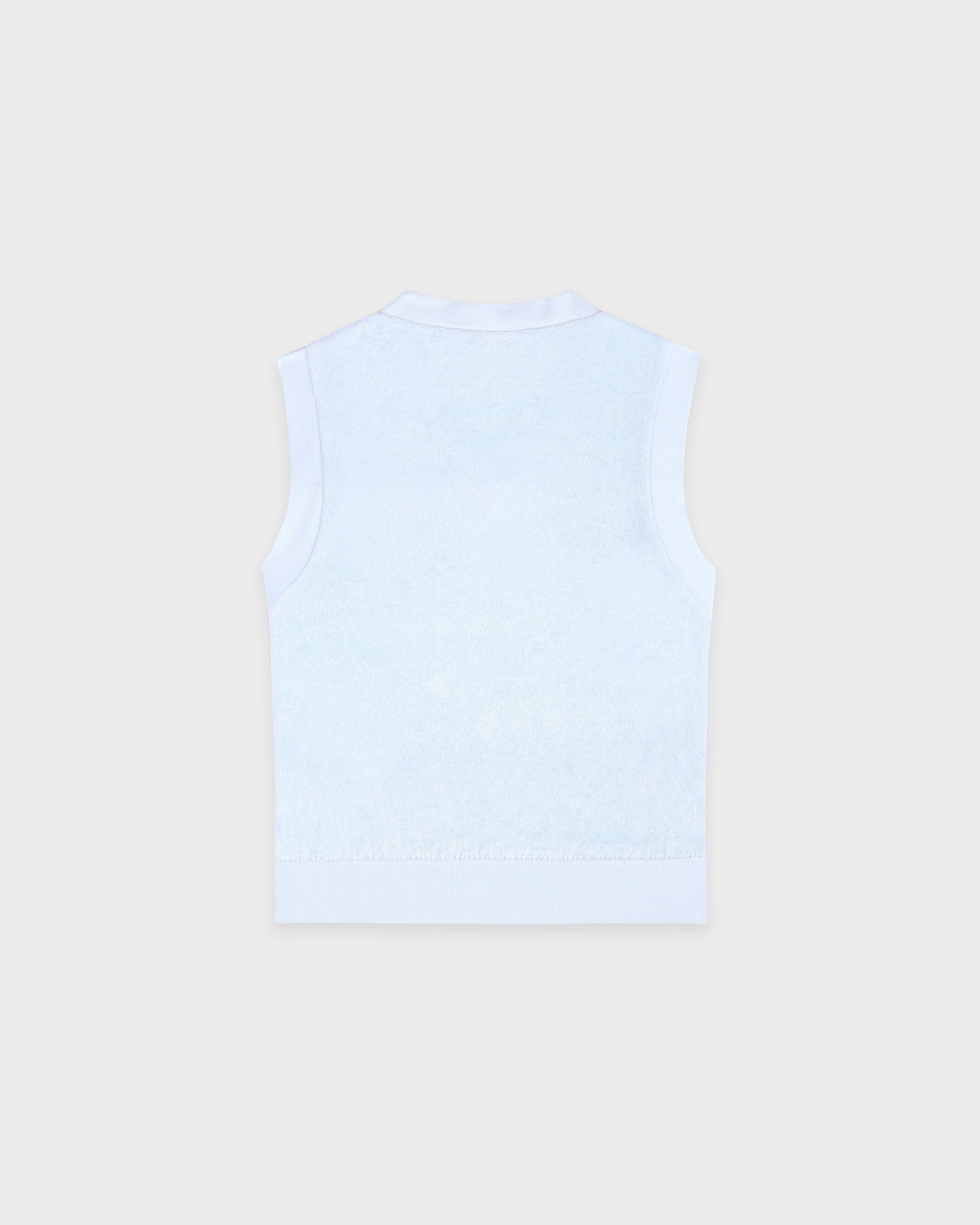 Gilet en tissu éponge Signature Logo - Ciel