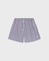 Mini-boxer SRC - Rayures bleu marine
