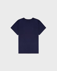 T-shirt Essential Varsity Crest - Bleu marine/Blanc