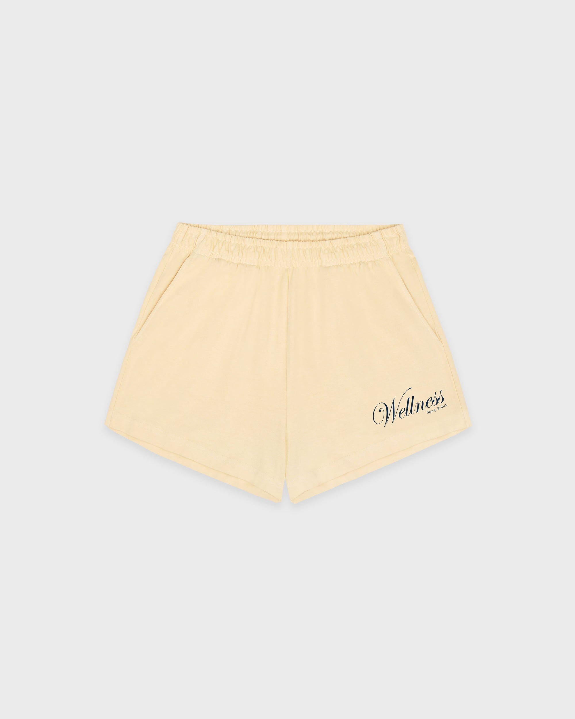 Short disco Avenue - Amande/Bleu marine
