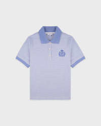 Polo NY Crest Prep - Rayures bleu pervenche