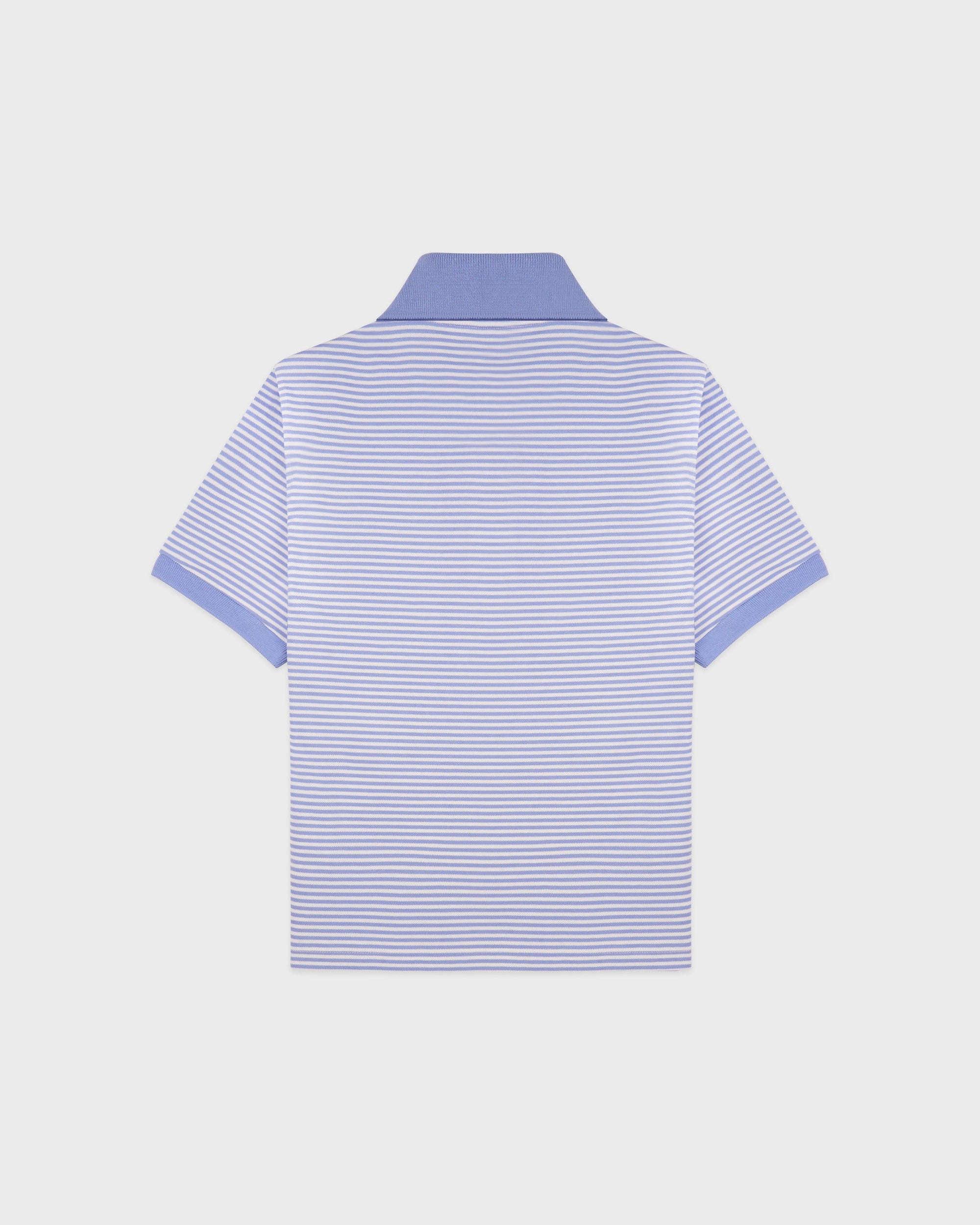 Polo NY Crest Prep - Rayures bleu pervenche