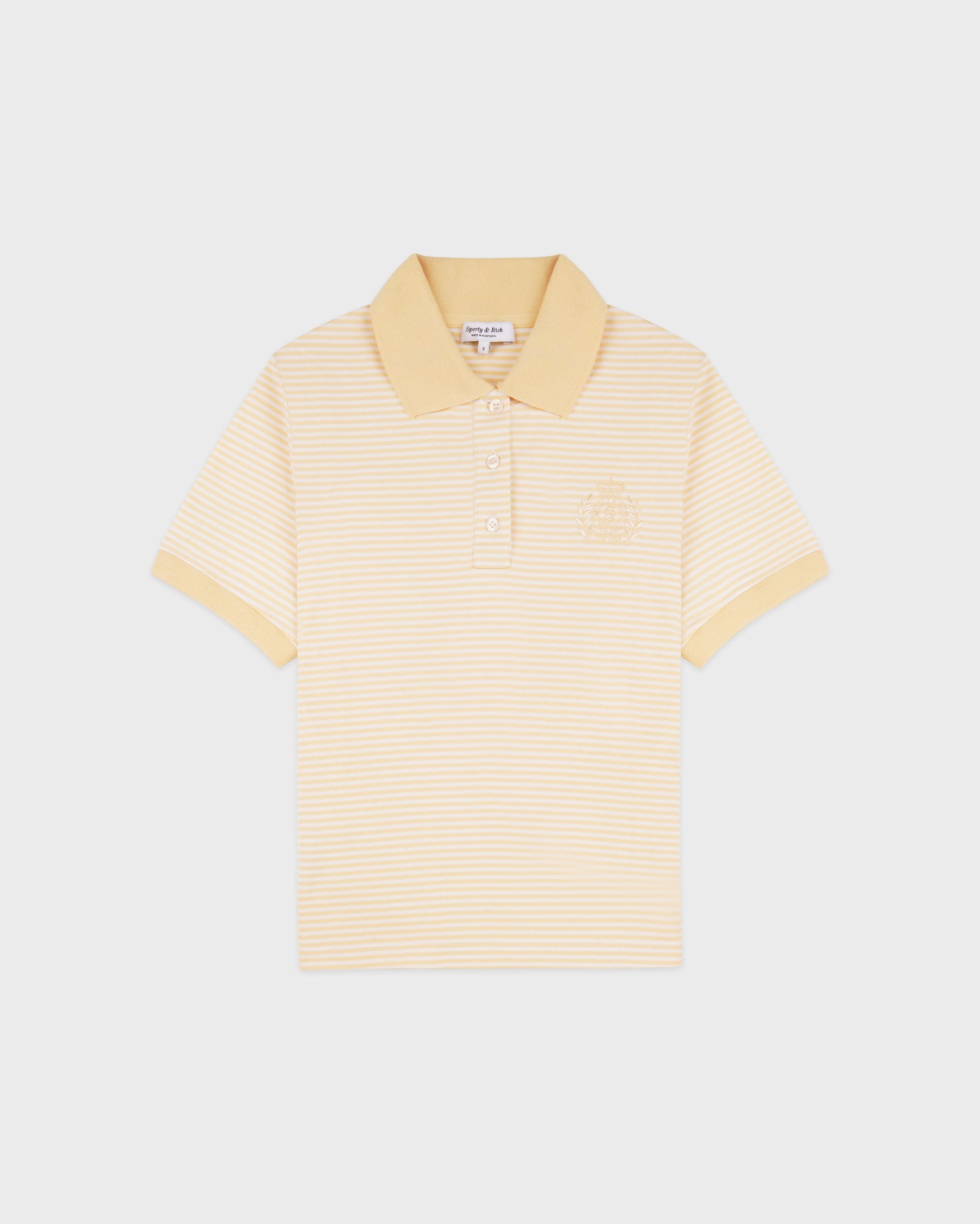 Polo NY Crest Prep - Rayures amande