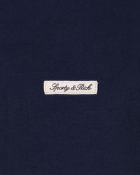 Short de détente Signature Logo - Bleu marine
