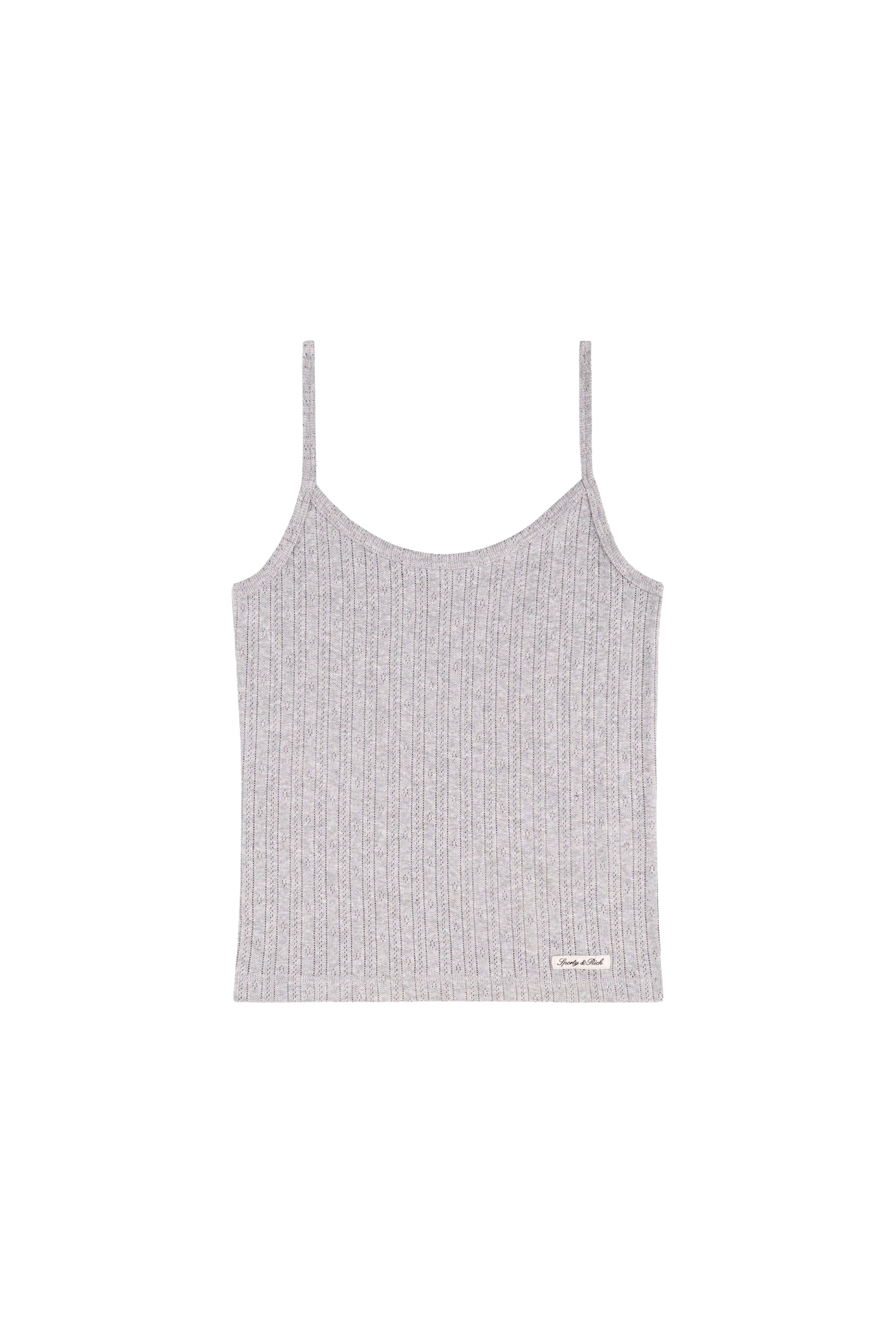 Signature Logo Tank Top - Heather Grey