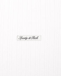 Débardeur Pointelle Signature Logo - Blanc