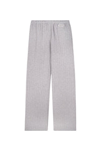 Pantalon à logo emblématique en maille - Gris Chiné