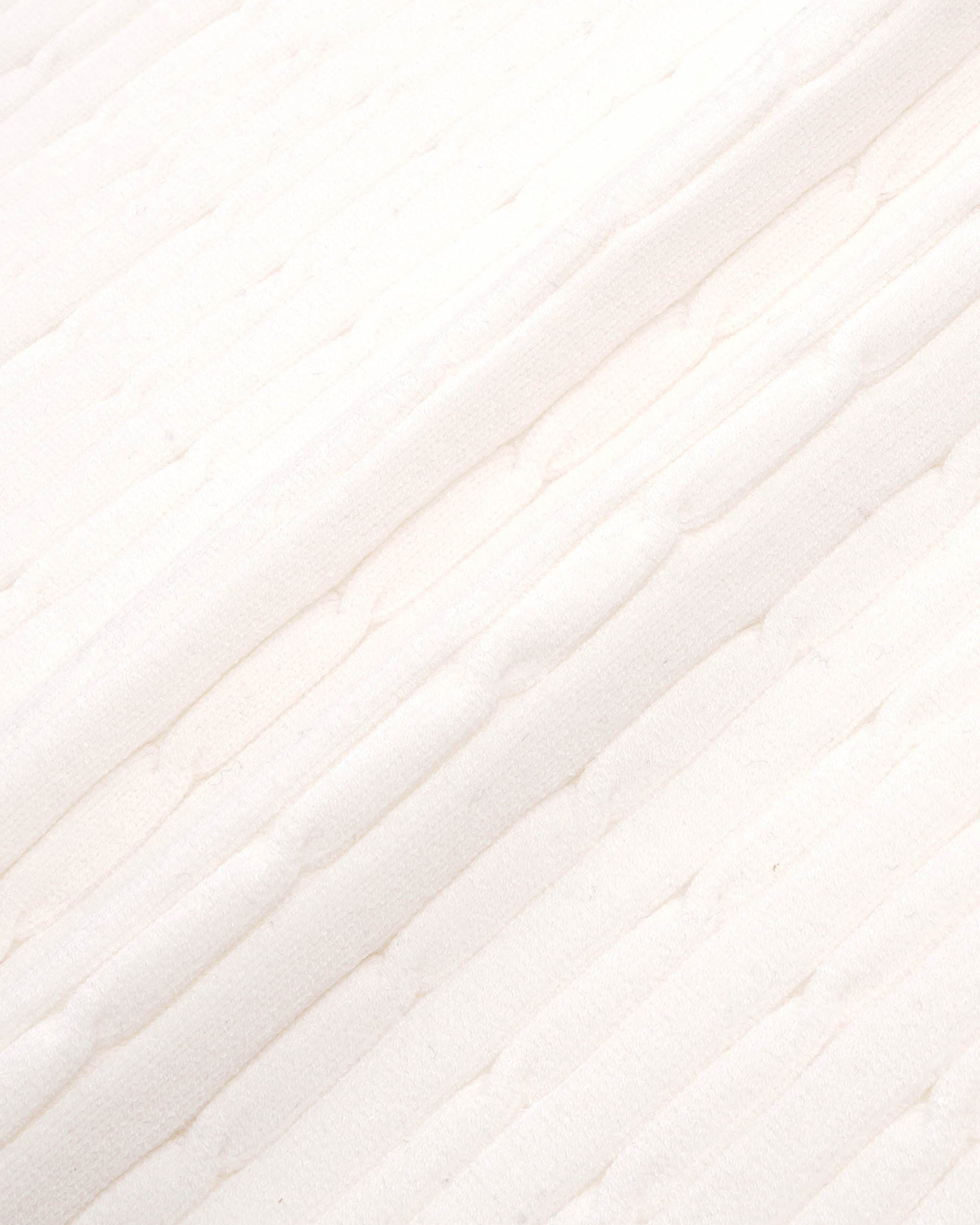 Robe Mini Cable au logo emblématique - Écru/Bleu marine