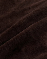 Pantalon de survêtement en velours « Juicy Script » - Chocolat