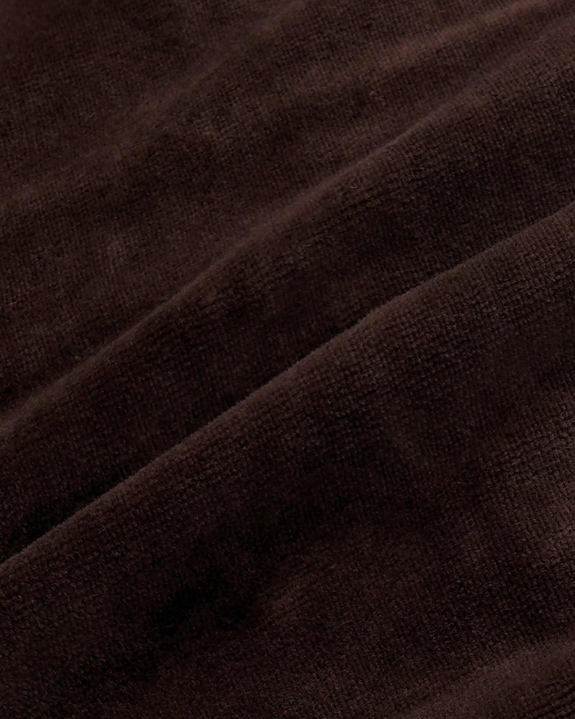 Pantalon de survêtement en velours « Juicy Script » - Chocolat