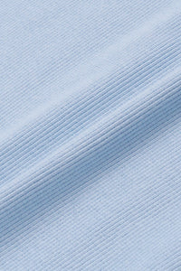 Juicy Crown Ribbed Tank - Sky Blue