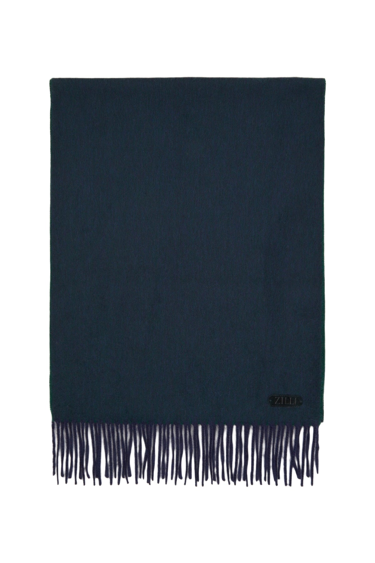 Écharpe en cachemire - Dark Navy & Dark Green