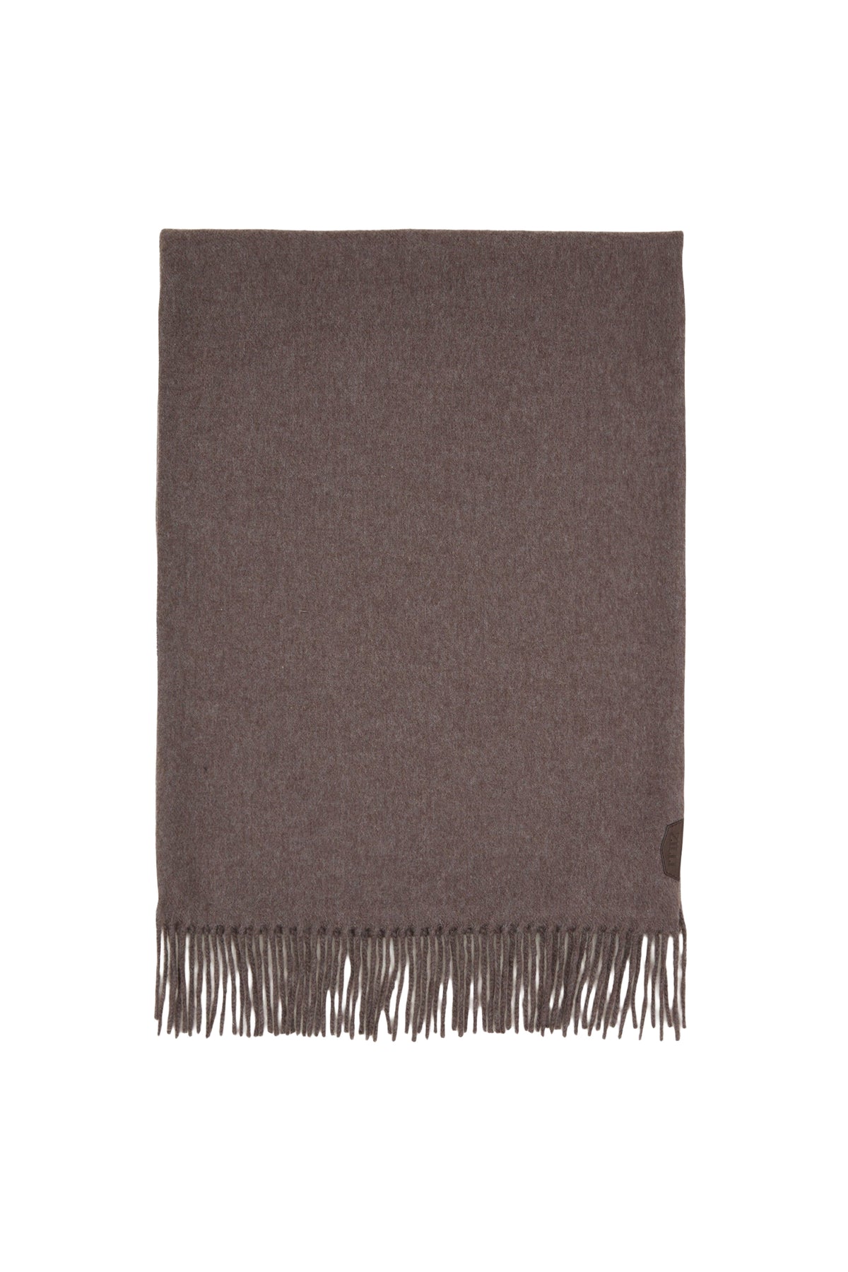 Fringed scarf in a cashmere and silk blend - Alpaca