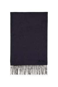 Écharpe en soie - Dark Navy & Dark Green