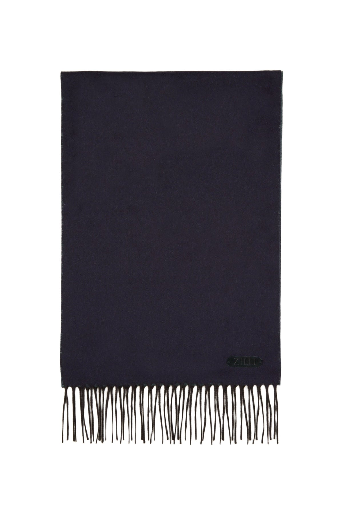 Écharpe en soie - Dark Navy & Dark Green