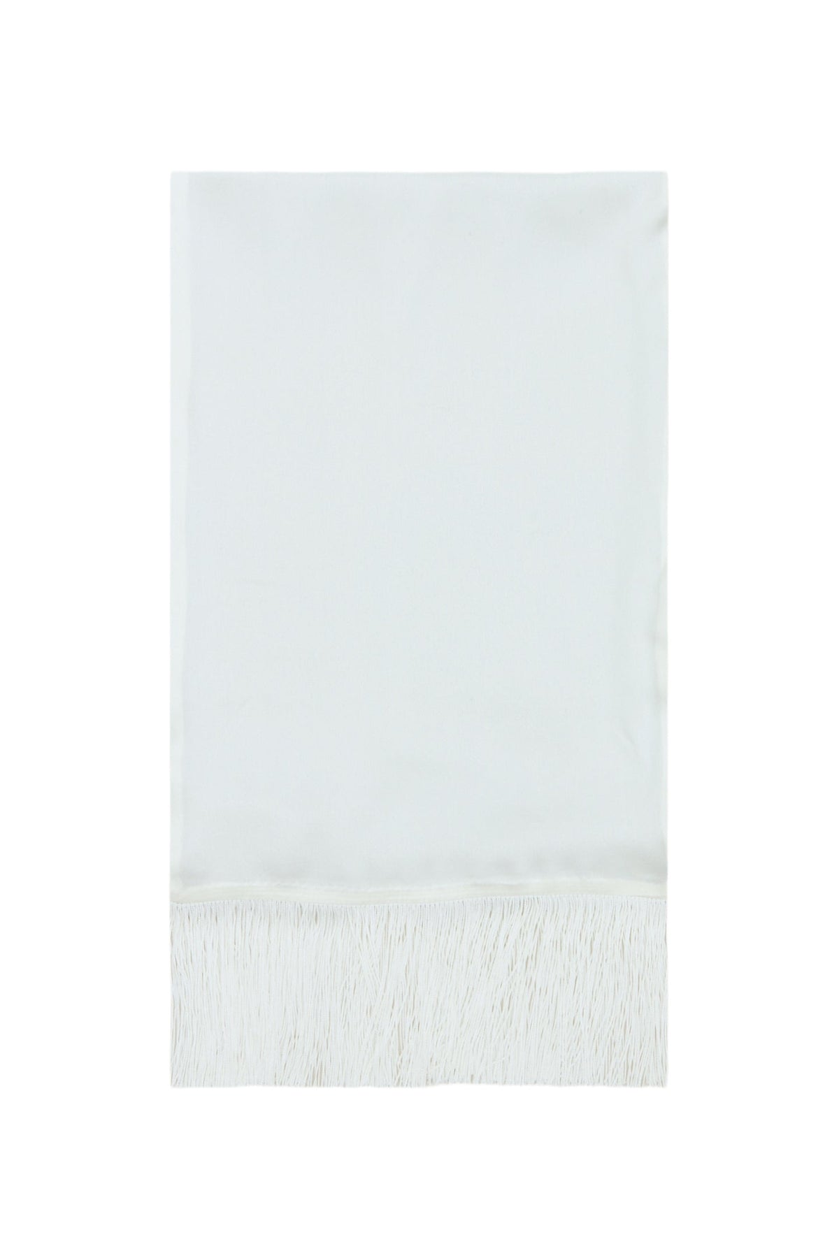Écharpe en soie - White