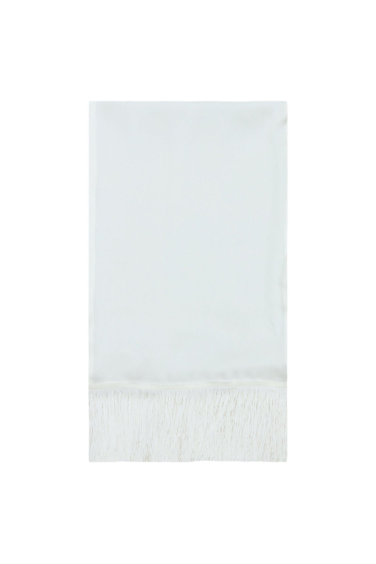 Écharpe bicolore en soie - White