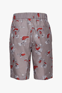Short de survêtement en lin - PALE CAMEL