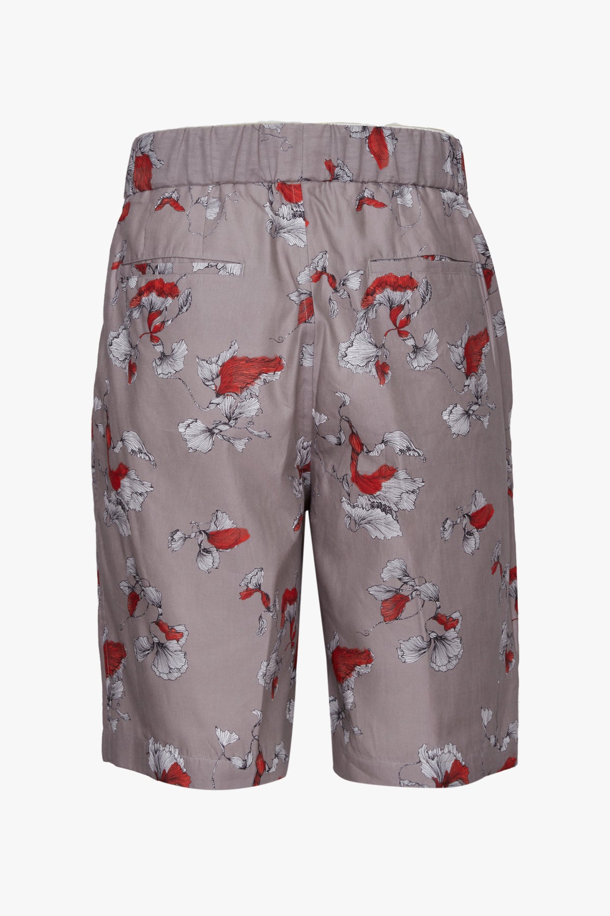 Short de survêtement en lin - PALE CAMEL
