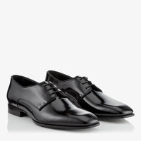 Derbies Stefan à lacets en cuir - Black