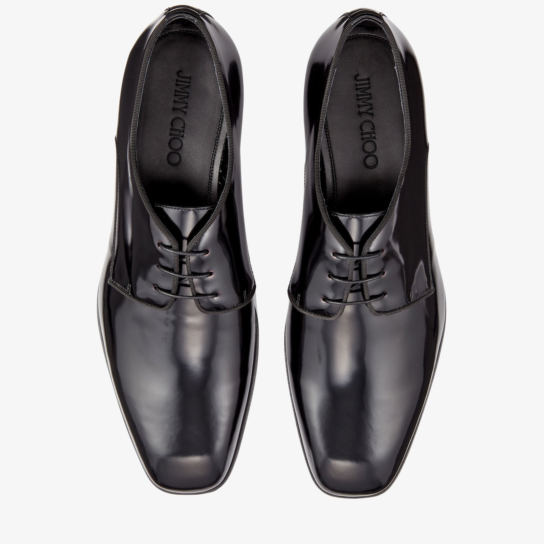 Derbies Stefan à lacets en cuir - Black