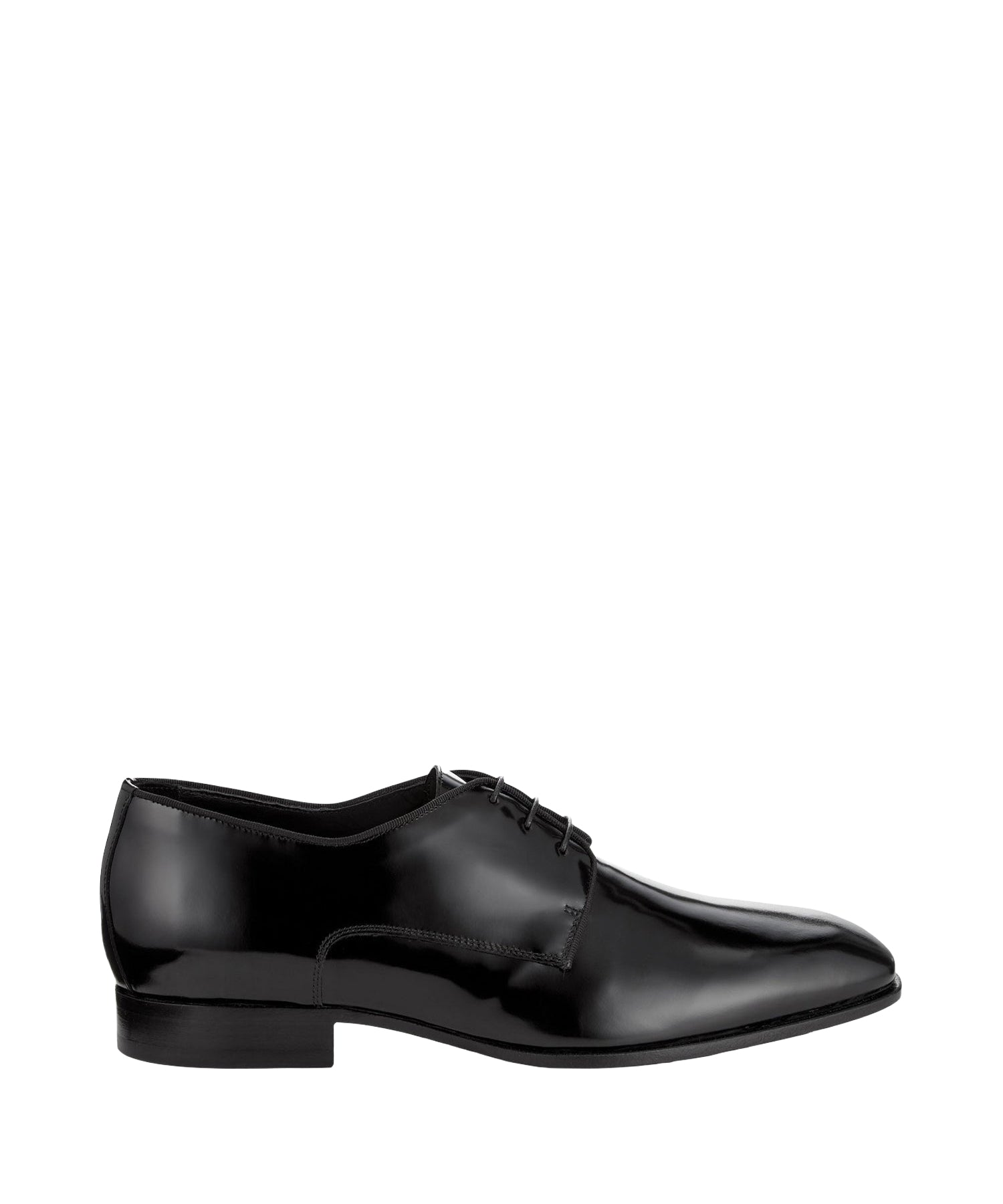 Derbies Stefan à lacets en cuir - Black