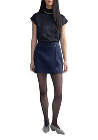 Jupe courte Stella - Dark Navy